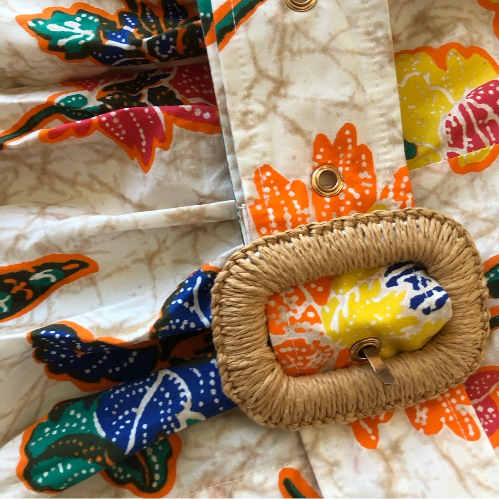 Cara Cara Candace Dress -  Turtledove Dodo Bird Border - Picture 6 of 12
